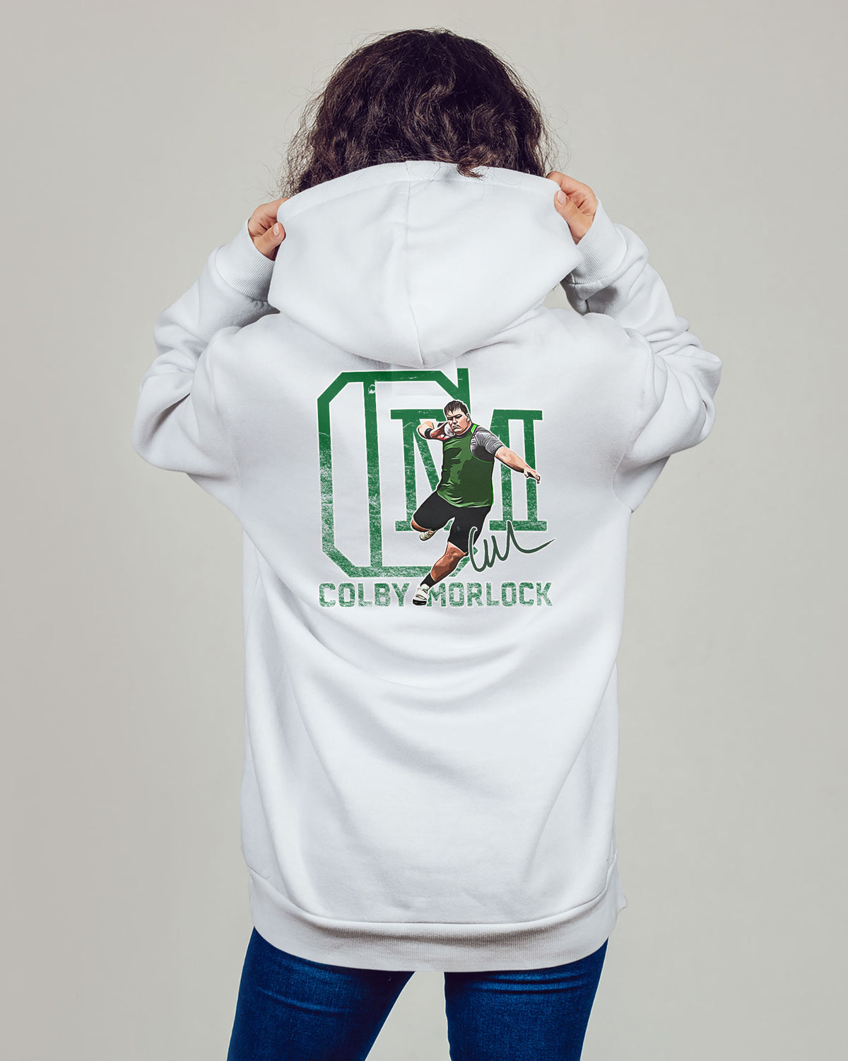 Colby Morlock Sponge Fleece Zip Up Hoodie 002