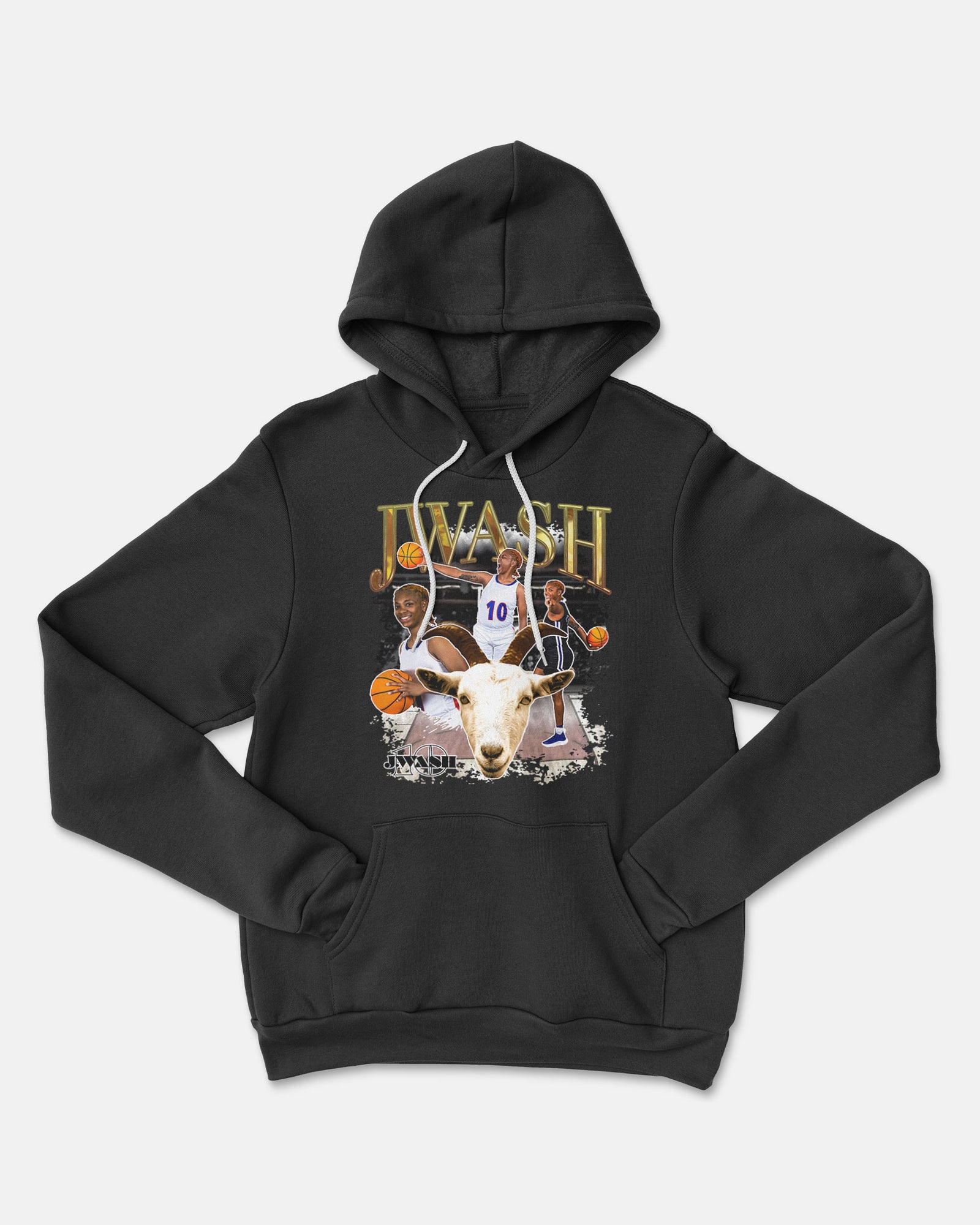 Jireh Washington Sponge Fleece Pullover Hoodie 002