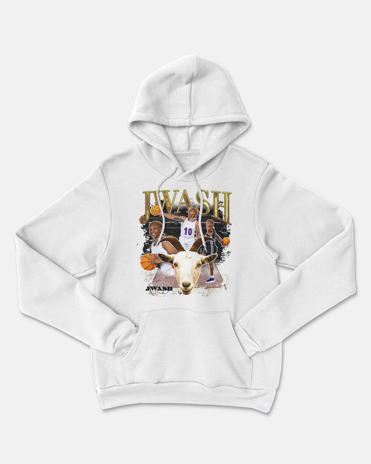Jireh Washington Sponge Fleece Pullover Hoodie 002
