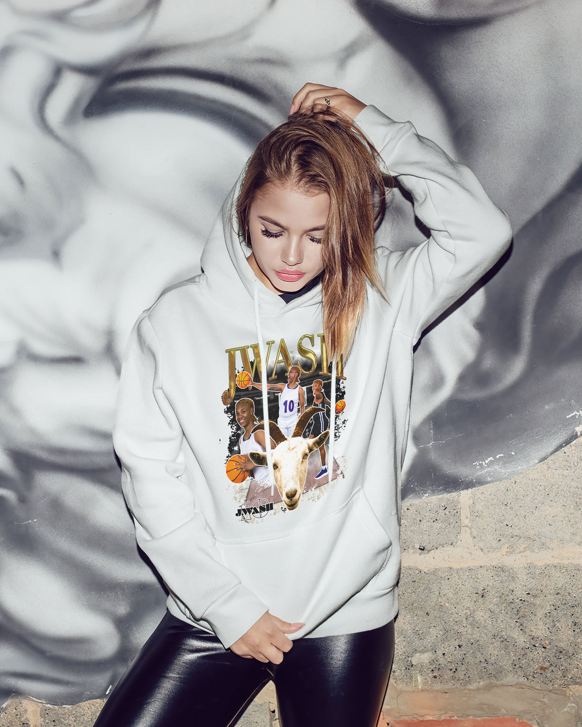 Jireh Washington Sponge Fleece Pullover Hoodie 002