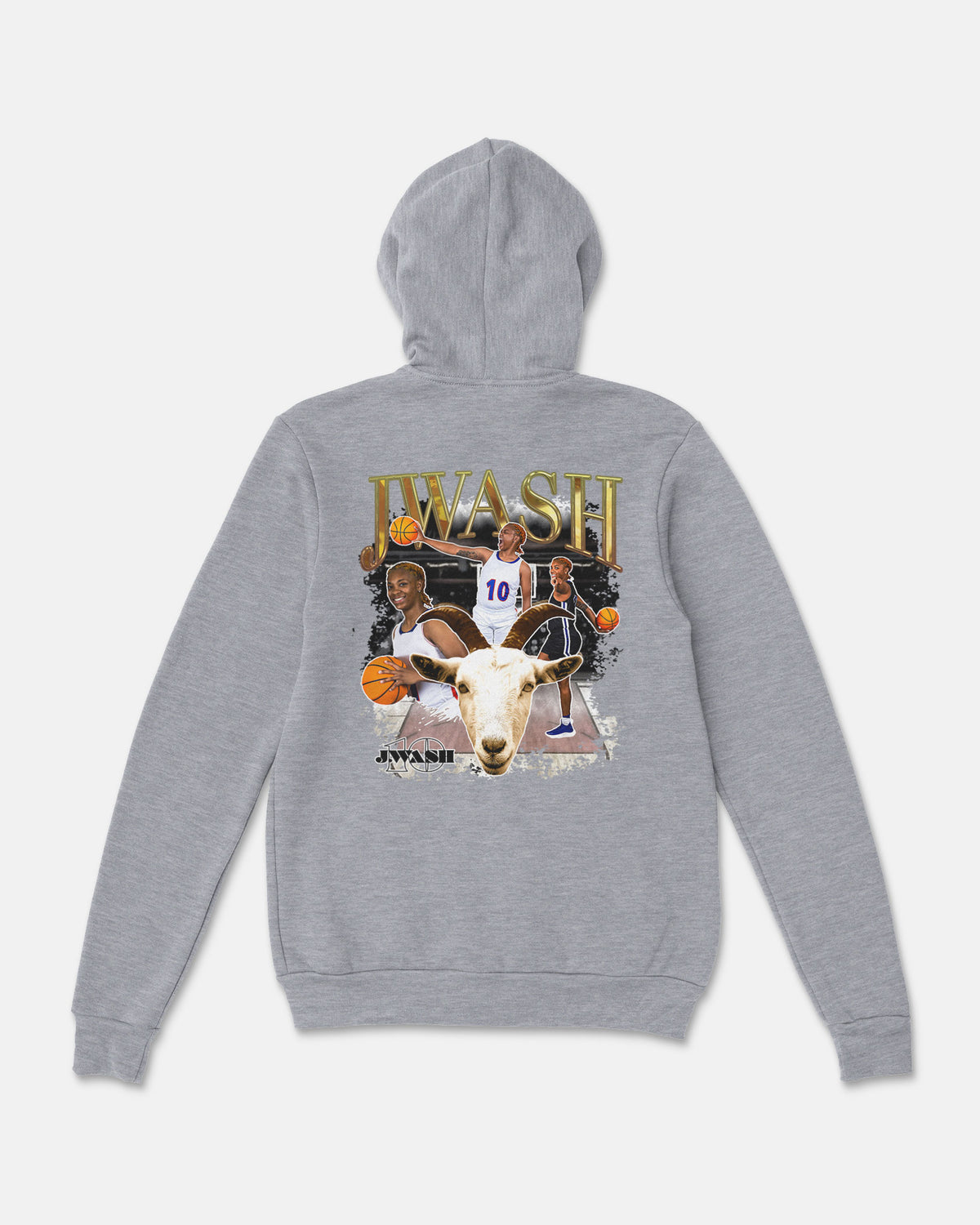 Jireh Washington Sponge Fleece Zip Up Hoodie 002