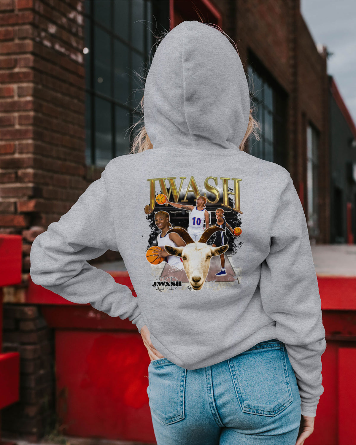 Jireh Washington Sponge Fleece Zip Up Hoodie 002