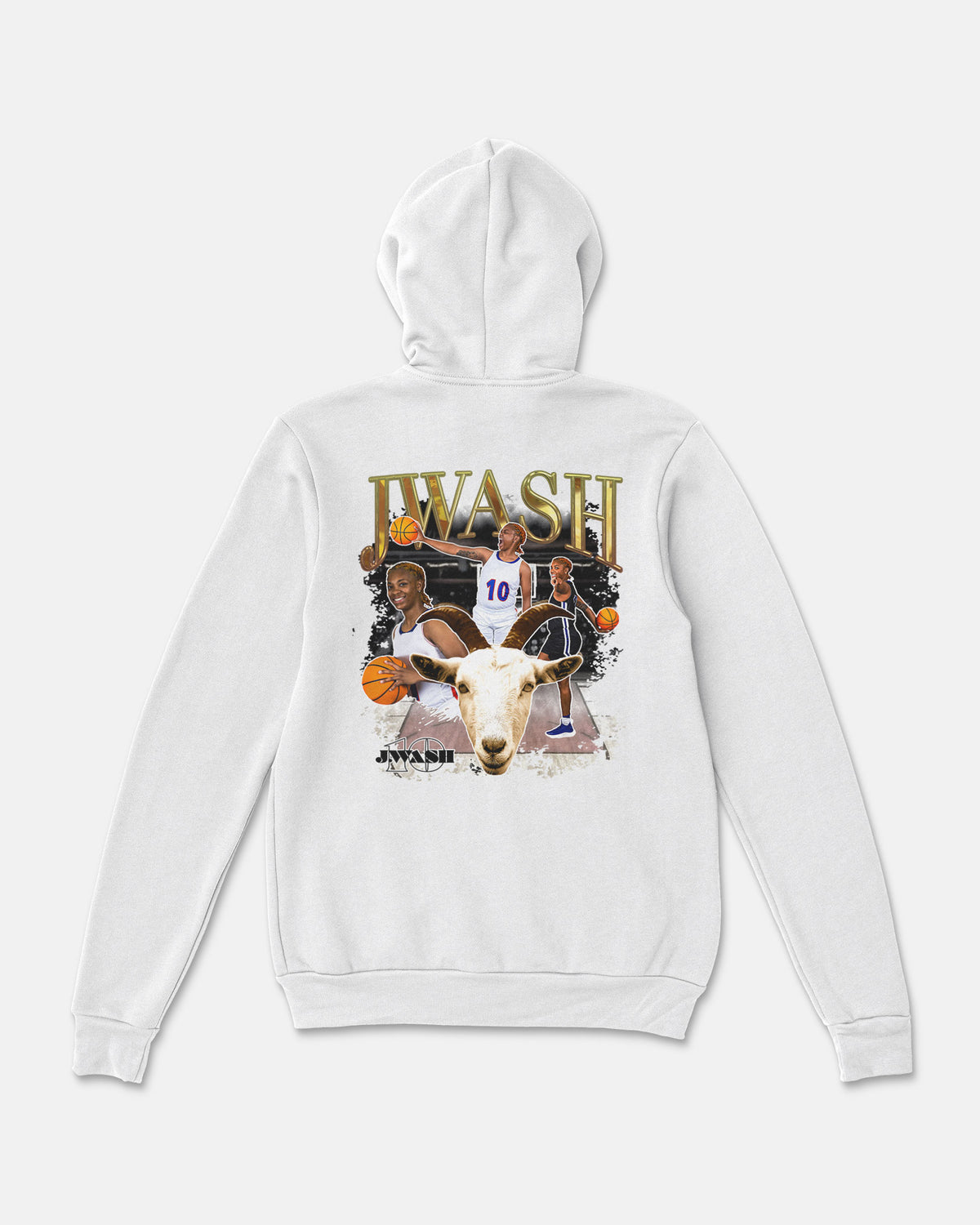 Jireh Washington Sponge Fleece Zip Up Hoodie 002