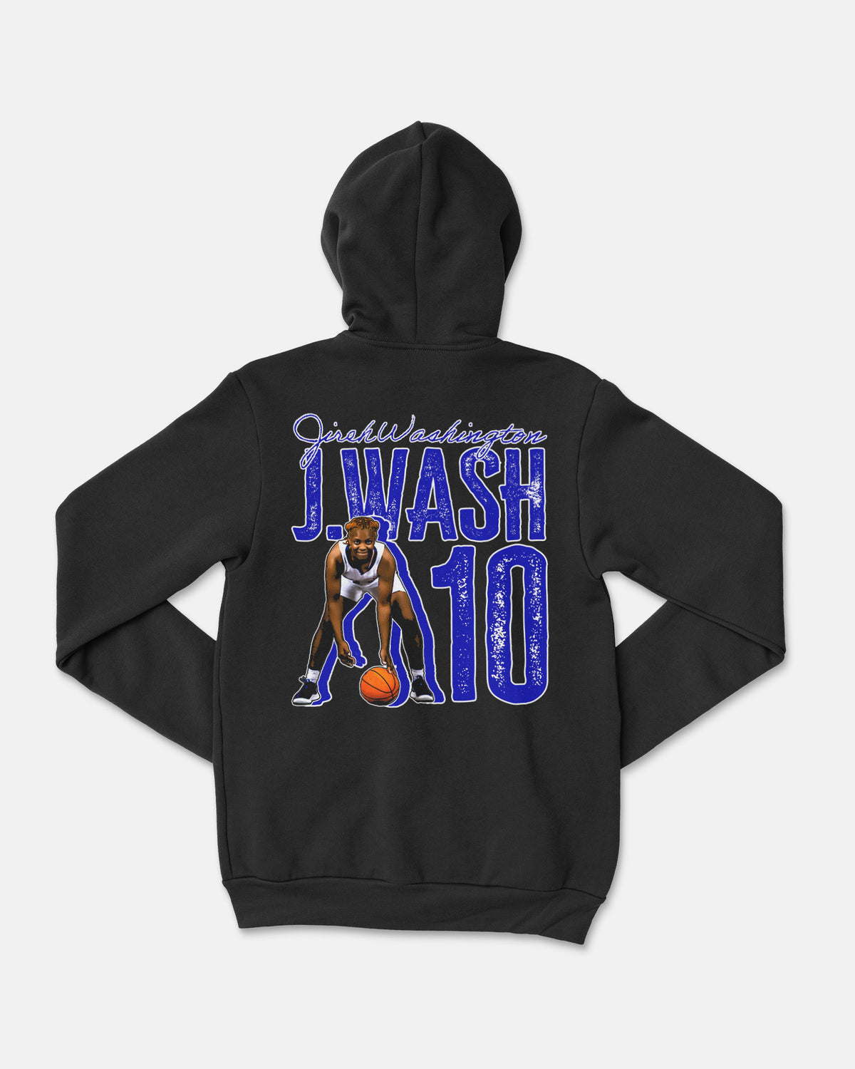 Jireh Washington Sponge Fleece Zip Up Hoodie 003